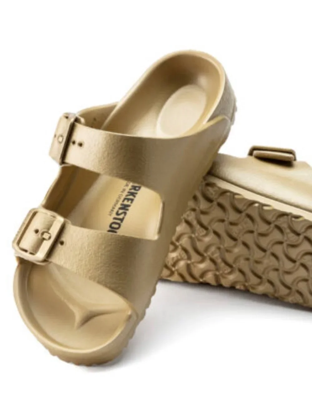 NIB Arizona EVA Kids Girls Glamour Gold Plain Narrow Fit 32 / 1
